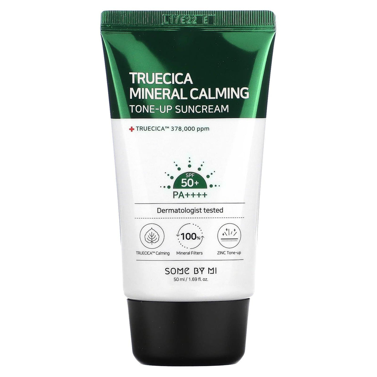 SOME BY MI, Truecica Mineral Calming, Tone-Up Sunscreen, SPF 50+ PA++++, 1.69 fl oz (50 ml) - Supply Center USA