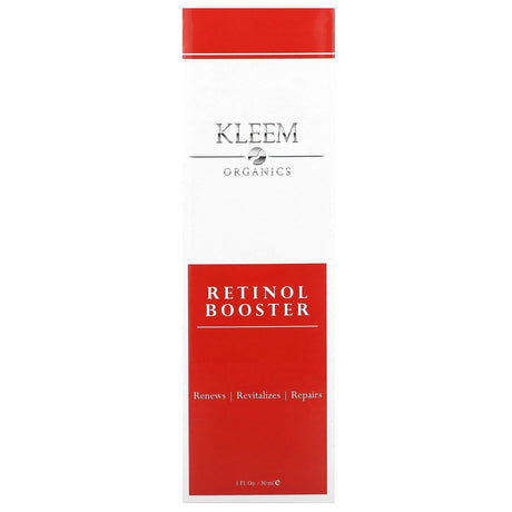 Kleem Organics, Retinol Booster, 1 fl oz (30 ml) - Supply Center USA