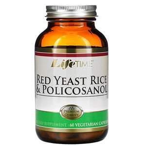 LifeTime Vitamins, Red Yeast Rice & Policosanol, 60 Vegetarian Capsules - Supply Center USA