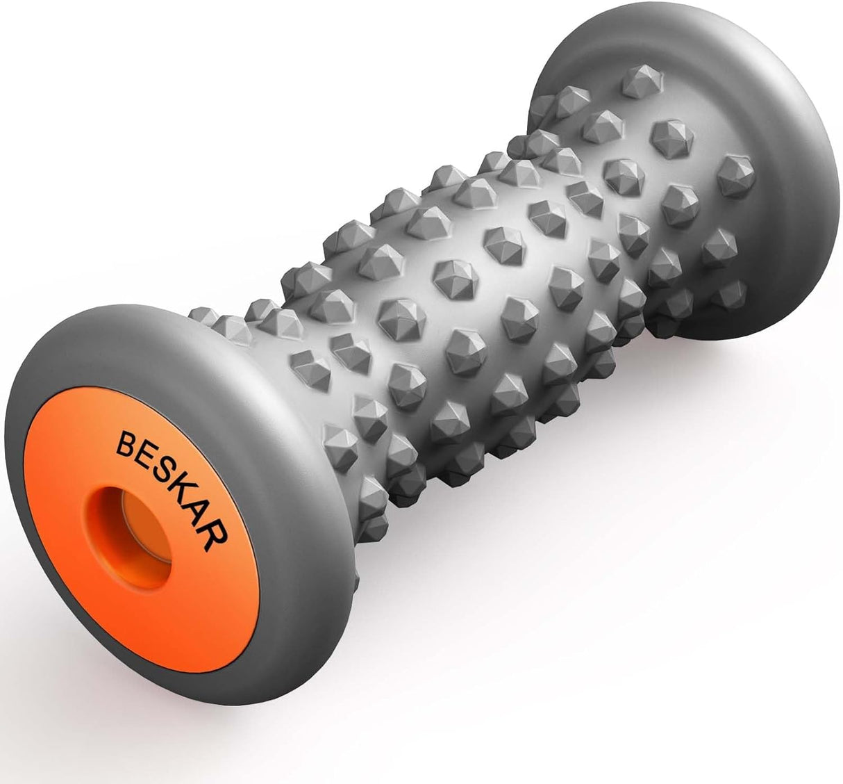 BESKAR Foot Massager Roller for Plantar Fasciitis Relief, Portable, Deep Tissue Muscle Massage, Foot Arch and Heel Pain, Reflexology Tool