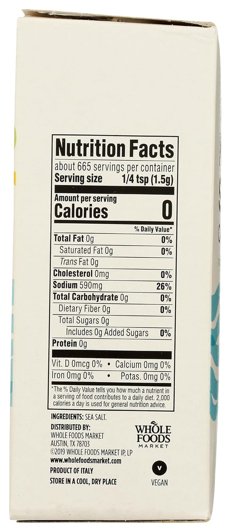 365 by Whole Foods Market, Salt Kosher, 35.2 Ounce