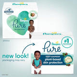 Pampers Pure Protection Diapers - Size 5, One Month Supply (132 Count), Hypoallergenic Premium Disposable Baby Diapers