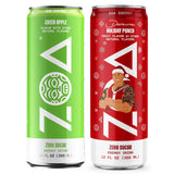 ZOA Zero Sugar Energy Drinks, Variety Pack - Sugar Free with Electrolytes, Healthy Vitamin C, Amino Acids, Essential B-Vitamins, and Caffeine from Green Tea - 12 Fl Oz (12-Pack)