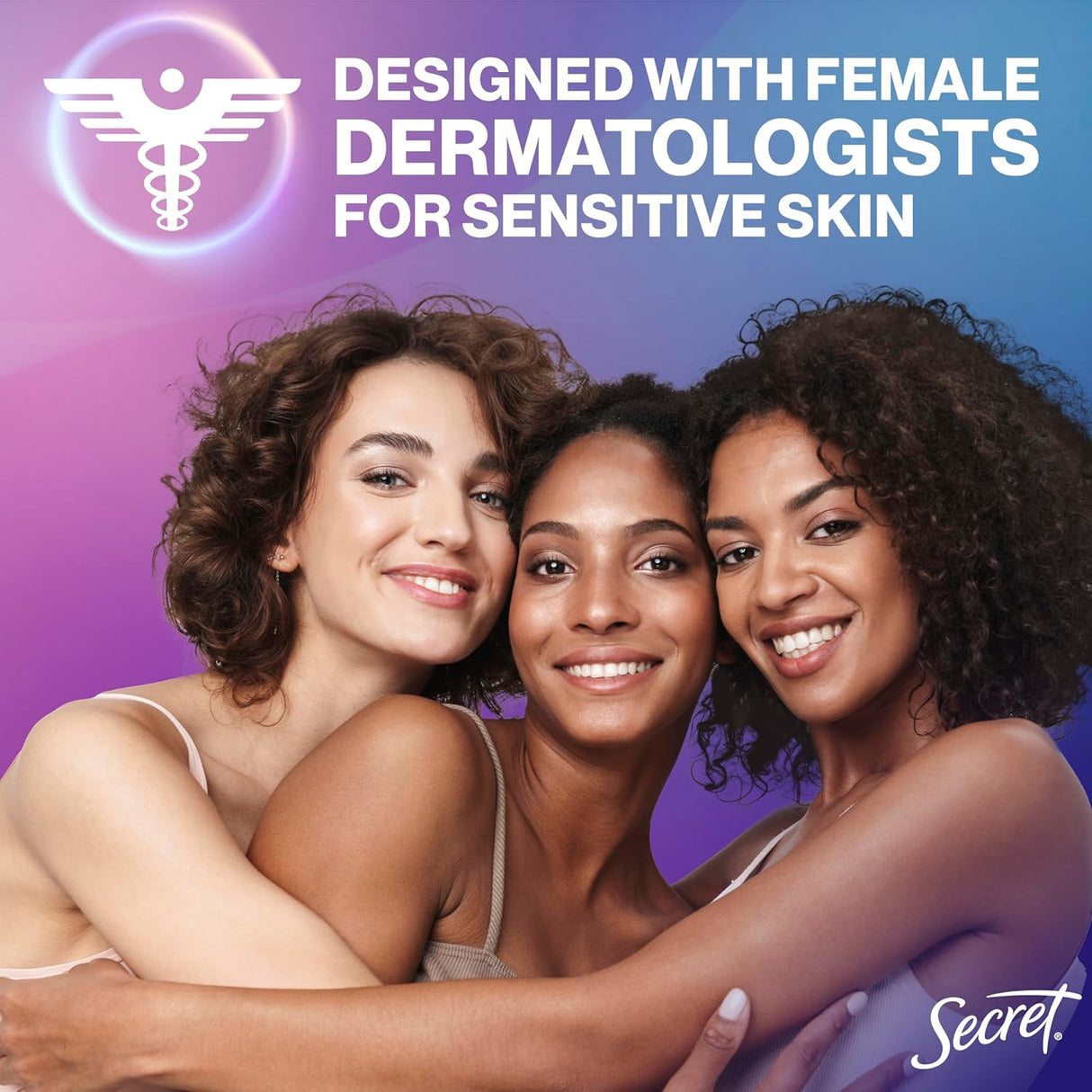 Secret Whole Body Deodorant Stick for Women, Travel Size, Peach & Vanilla Blossom Scent, Aluminum Free Deodorant, 72 HR Odor Protection, 0.5 Oz