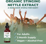 Maryruth Organics Stinging Nettle Leaf Extract | Detox Supplement Herbal Drops | USDA Organic | Vegan | Non-Gmo | Gluten Free | 1 Fluid Oz - Supply Center USA