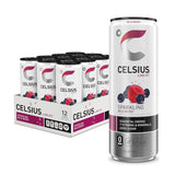 CELSIUS Assorted Flavors Official Variety Pack, Functional Essential Energy Drinks, 12 Fl Oz (Pack of 12)