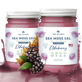 Trueseamoss Wildcrafted Irish Sea Moss Gel –7 Flavors- Nutritious Raw Seamoss Rich in Minerals, Proteins & Vitamins – Antioxidant Health Sea Moss, Vegan Made in USA (MANGO/PINEAPPLE, 1)