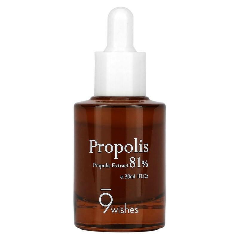 9Wishes, Propolis Extract 81%, 1 fl oz (30 ml) - Supply Center USA