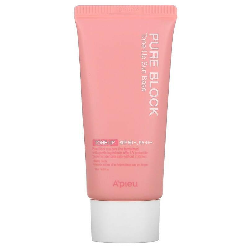 A'Pieu, Pure Block Tone-Up Sun Base, SPF 50+, PA+++, 1.69 fl oz (50 ml) - Supply Center USA