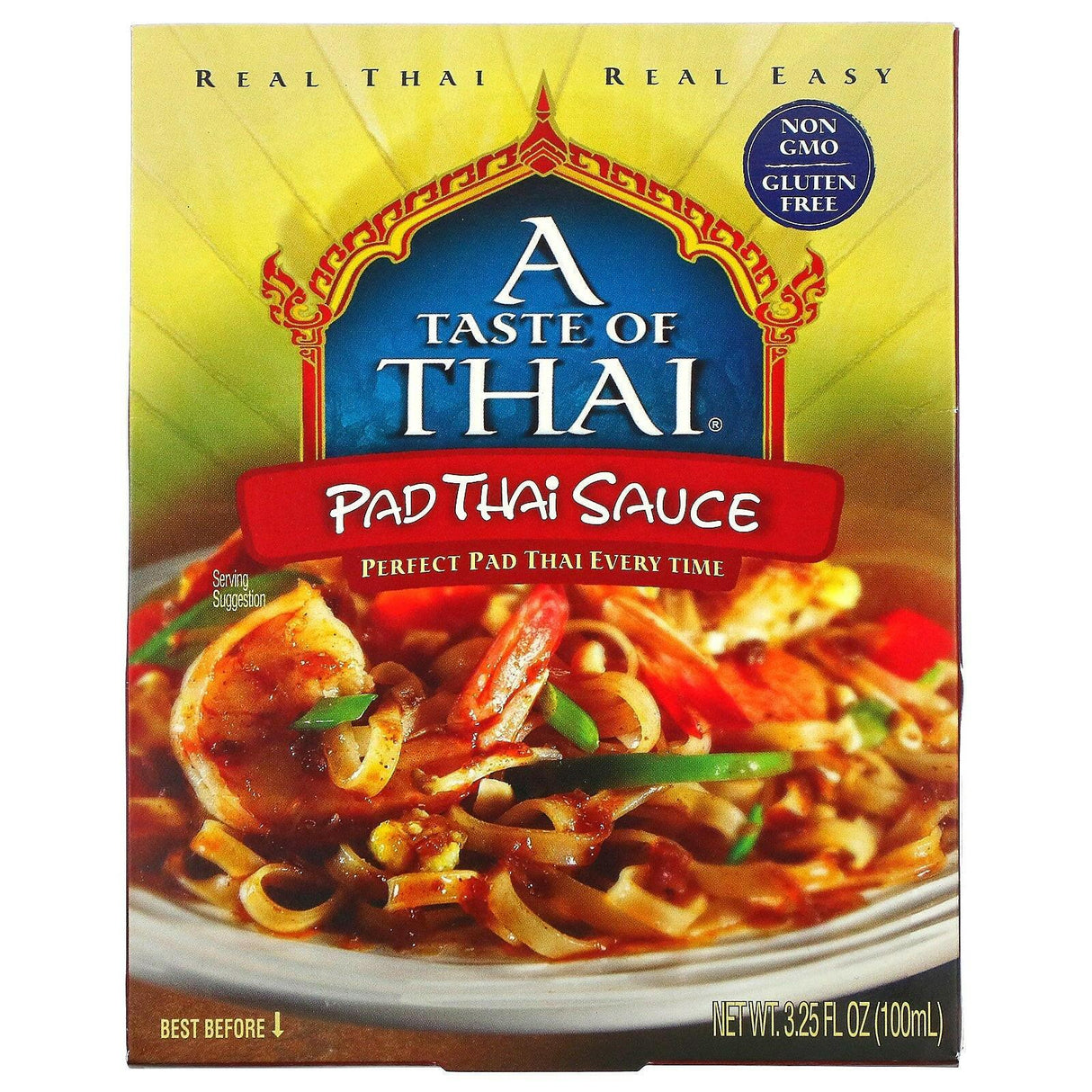 A Taste Of Thai, Pad Thai Sauce, 3.25 fl oz (100 ml) - Supply Center USA