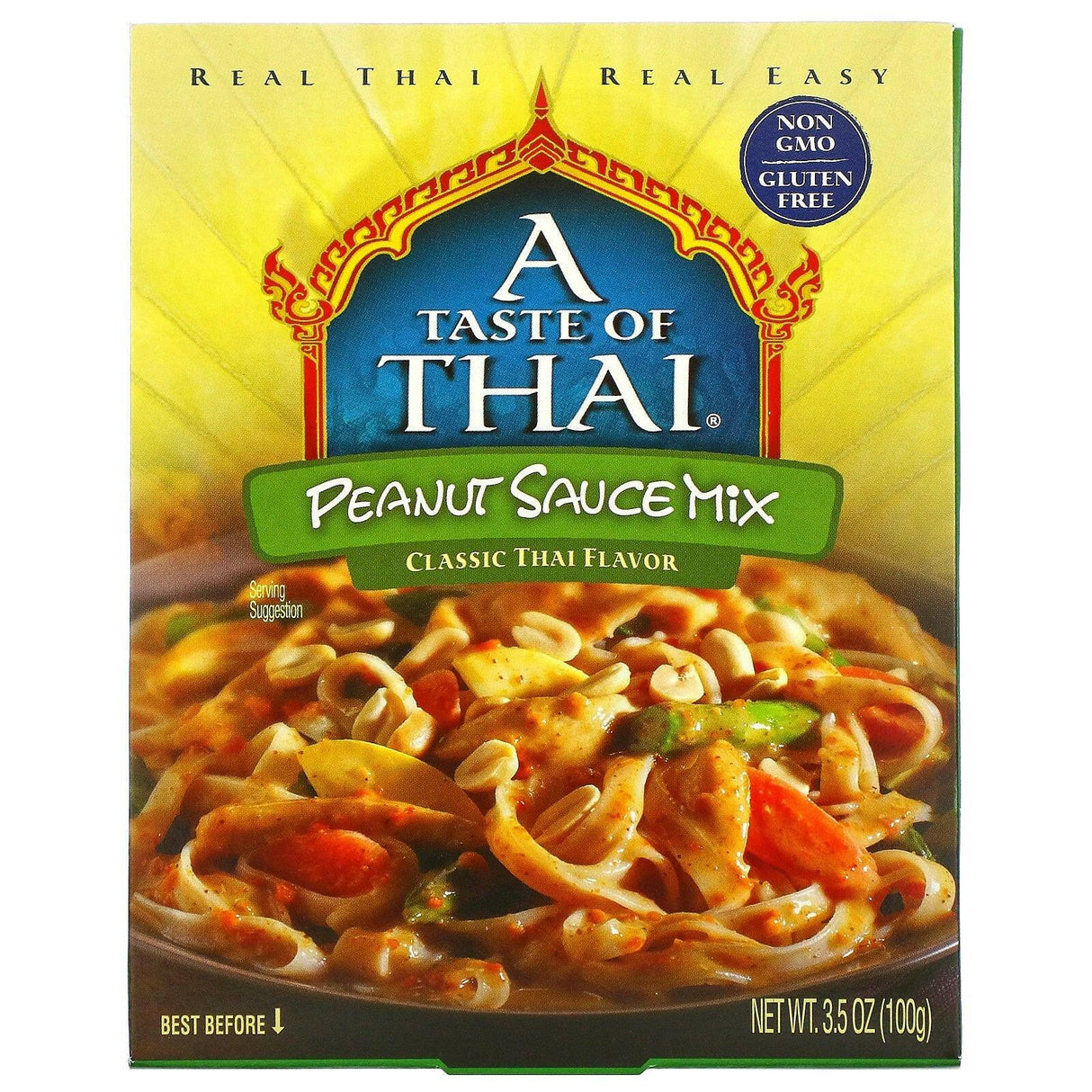 A Taste Of Thai, Peanut Sauce Mix, 3.5 oz (100 g) - Supply Center USA