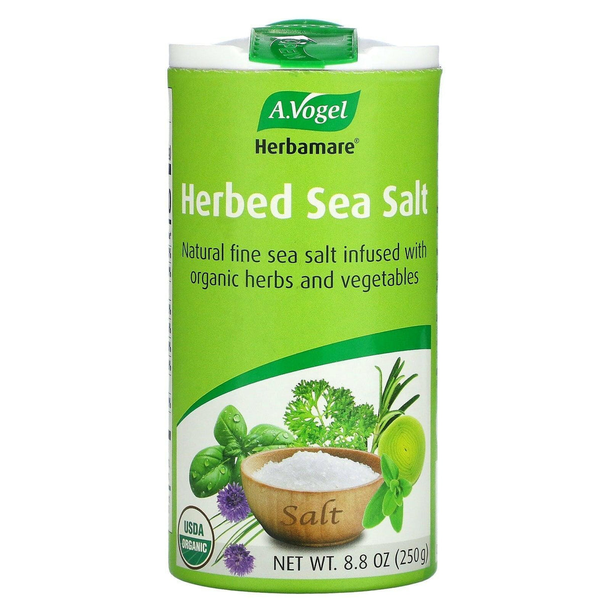 A Vogel, Herbed Sea Salt, 4.4 oz (125 g) - Supply Center USA