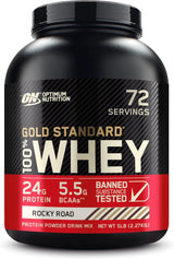Optimum Nutrition Gold Standard 100% Whey Protein Powder, Double Rich Chocolate, 2 Pound (Packaging May Vary)