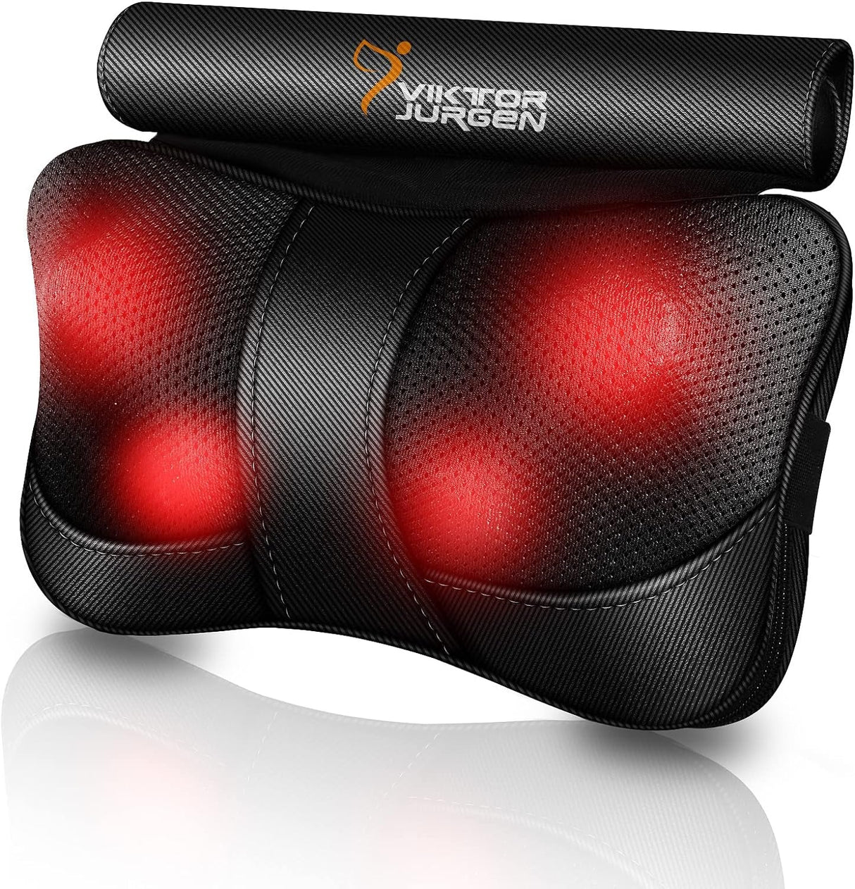 VIKTOR JURGEN Christmas Back Massager Gifts, Shiatsu Kneading Massager for Neck and Shoulder, Massage Pillow with Heat Relaxation Gifts for Women/Men/Dad/Mom//Mothers Day/Fathers Day/Valentine'S Day