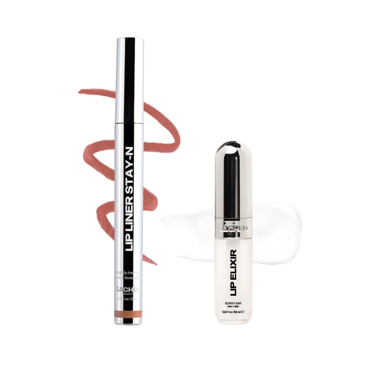 Sacheu Lip Liner Stay-N - Peel off Lip Liner Tattoo, Peel off Lip Stain, Long Lasting Lip Stain Peel Off, Infused with Hyaluronic Acid & Vitamin E, for All Skin Types, P-Inked