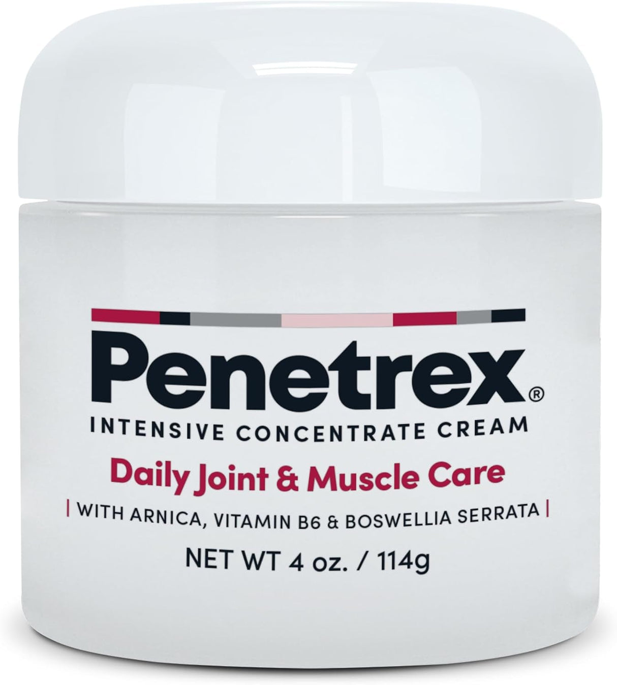 Penetrex Joint & Muscle Therapy – Soothing Comfort for Back, Neck, Hands, Feet – Premium Whole Body Rub with Arnica, Vitamin B6 MSM & Boswellia – Non-Greasy 2Oz Cream