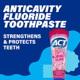ACT Kids Anticavity Fluoride Toothpaste 4.6 Oz. Bubble Gum Blowout