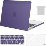 MOSISO Compatible with Macbook Pro 14 Inch Case 2024 2023 2022 2021 M4 M3 M2 M1 Pro Max A3112 A3185 A3401 A2918 A2992 A2779 A2442, Plastic Hard Shell&Keyboard Cover&Screen Film&Pouch, Black