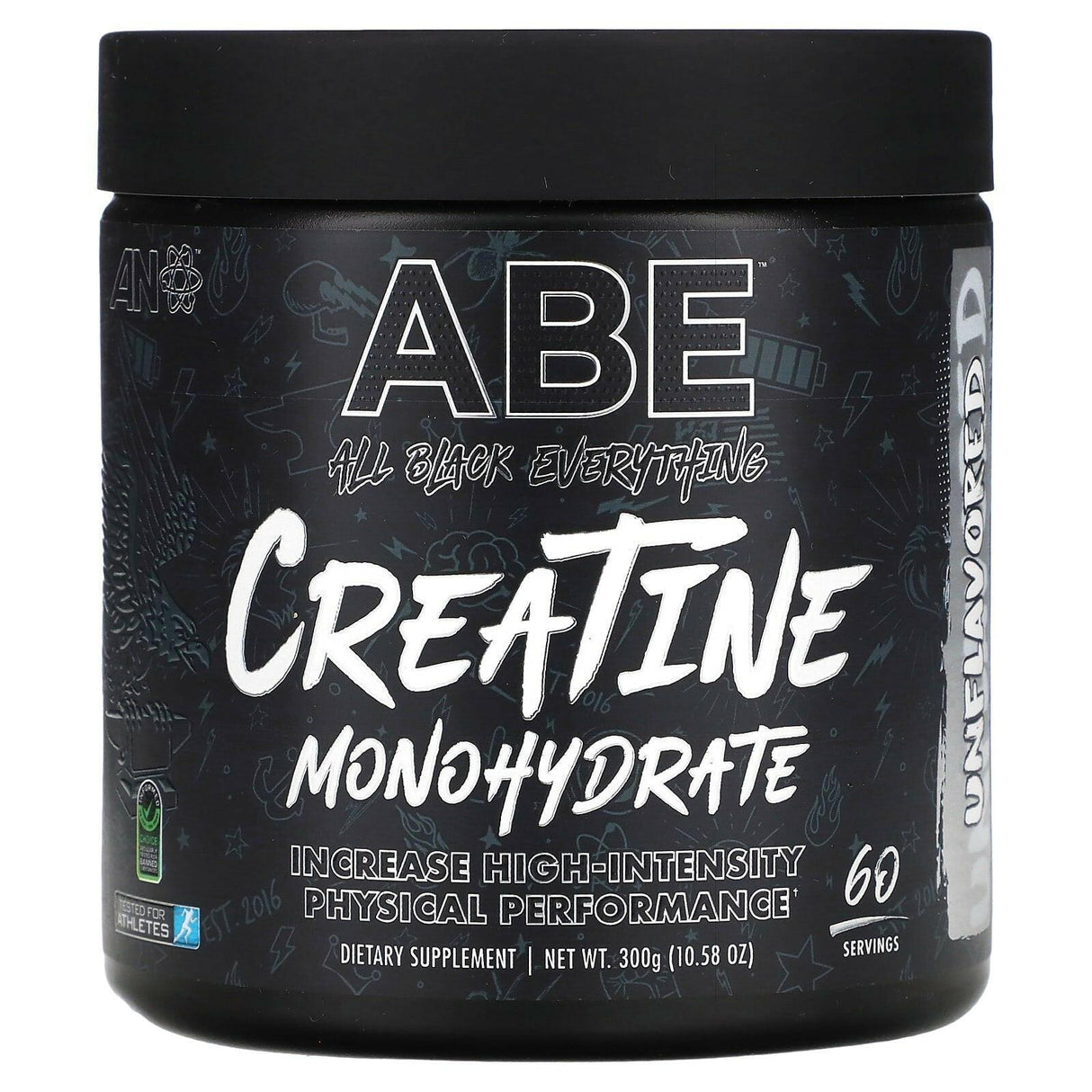 ABE, Creatine Monohydrate, Unflavored, 10.58 oz (300 g) - Supply Center USA