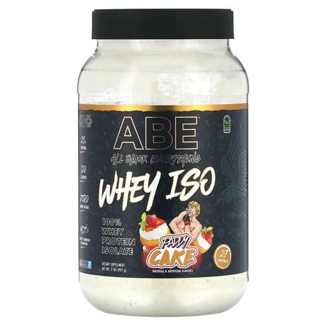 ABE, Whey ISO, Paddy Cake, 2 lbs (907 g) - Supply Center USA