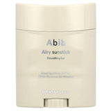 Abib, Airy Sunstick Smoothing Bar, SPF 50+, 0.81 oz (23 g) - Supply Center USA