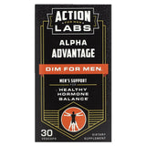 Action Labs, Alpha Advantage, Dim For Men, 30 Vegcaps - Supply Center USA
