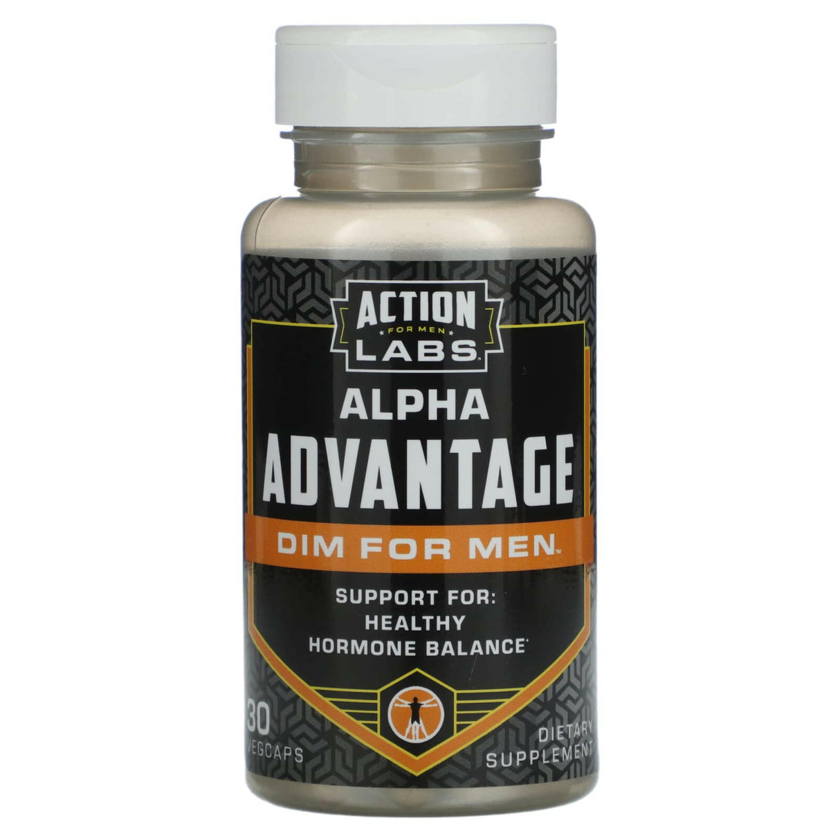 Action Labs, Alpha Advantage, Dim For Men, 30 Vegcaps - Supply Center USA
