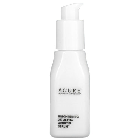 ACURE, Brightening 2% Alpha Arbutin Serum, 1 fl oz (30 ml) - Supply Center USA