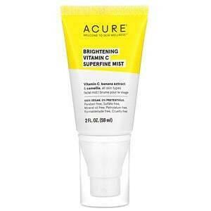 Acure, Brightening Vitamin C Superfine Mist, 2 fl oz (59 ml) - Supply Center USA