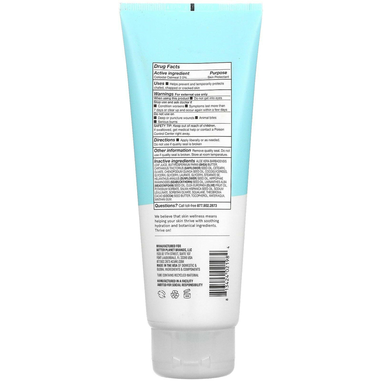 ACURE, Everyday Eczema Lotion, Unscented , 8 fl oz (236.5 ml) - Supply Center USA