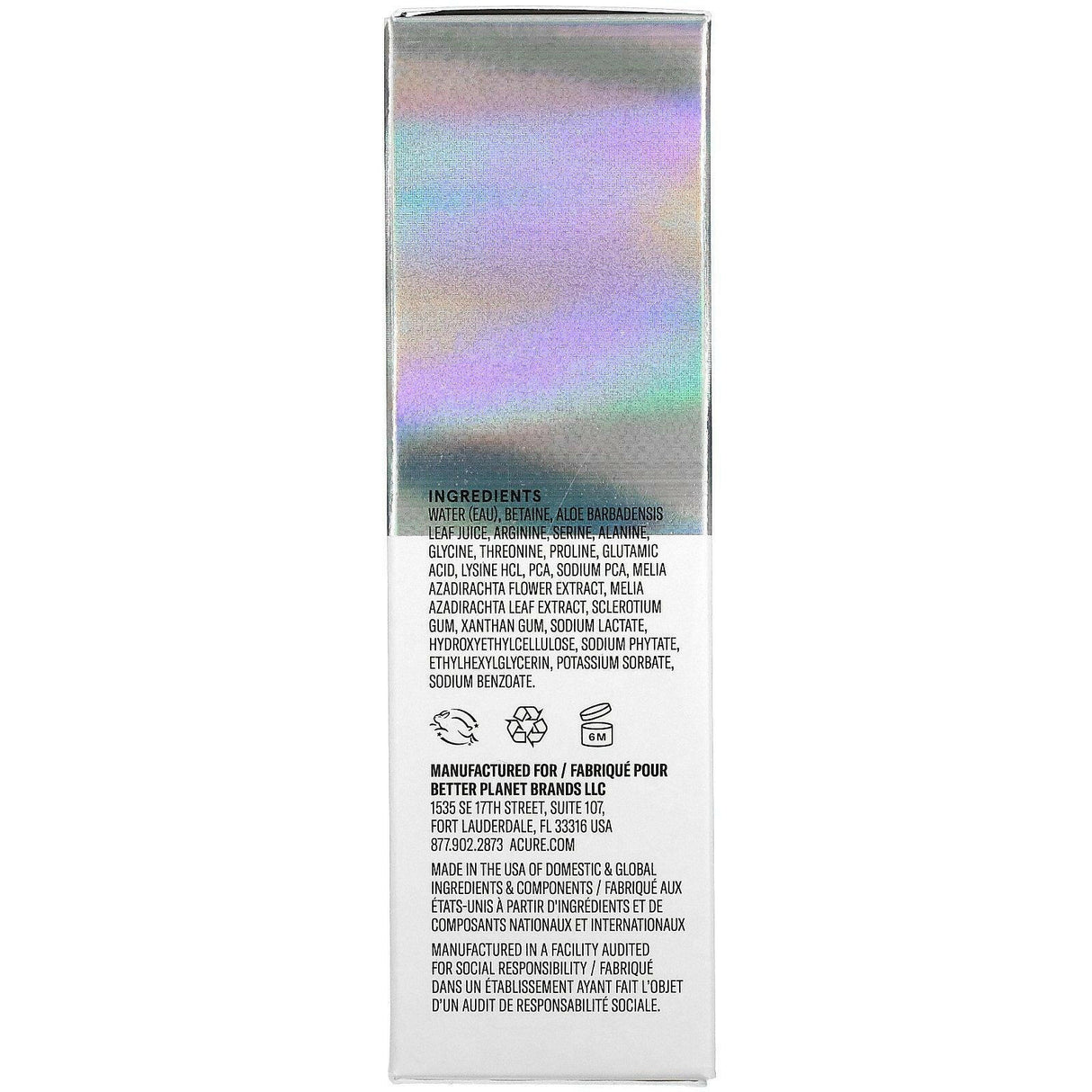 Acure, Resurfacing Amino Acid Serum, 1 fl oz (30 ml) - Supply Center USA