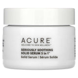 ACURE, Seriously Soothing, Solid Serum 3 in 1 , 1.7 fl oz (50 ml) - Supply Center USA