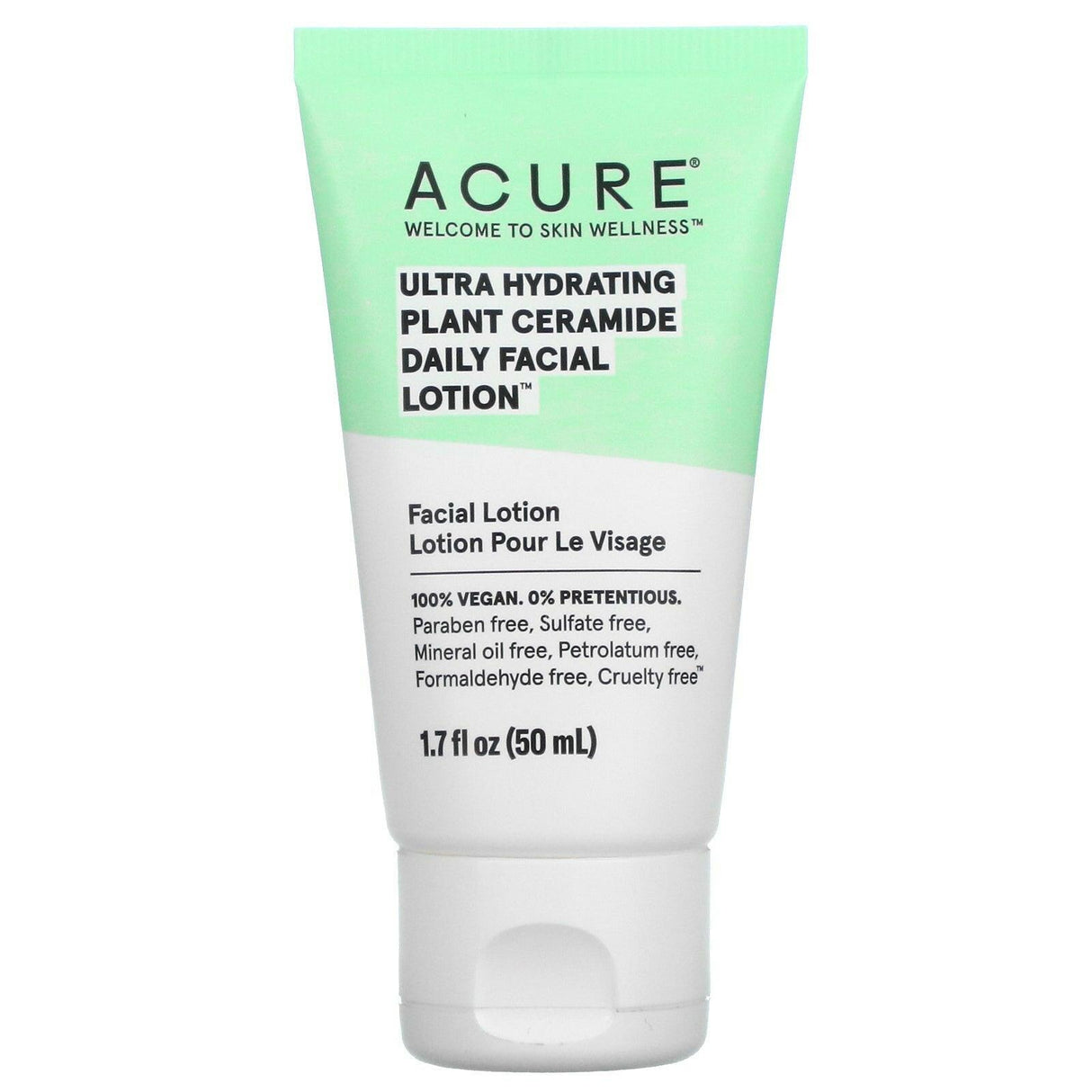ACURE, Ultra Hydrating Plant Ceramide Daily Facial Lotion, 1.7 fl oz (50 ml) - Supply Center USA