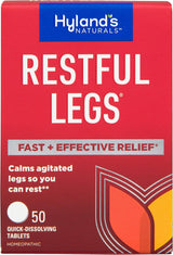 Hyland'S Restful Legs PM Tablets, Nighttime Formula, Quick Dissolving Tablets, 50 Count
