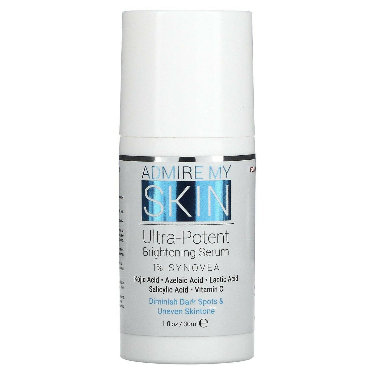 Admire My Skin, Ultra-Potent Brightening Serum, 1 fl oz (30 ml) - Supply Center USA