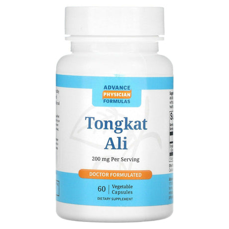 Advance Physician Formulas, Inc., Tongkat Ali, 200 mg, 60 Vegetable Capsules - Supply Center USA