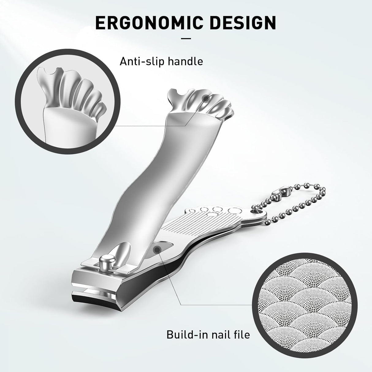 Nail Clippers Set,Gag Gifts Funny Adult, Stocking Stuffers for Adults Men Him,White Elephant Gifts Cool Stuff Gadgets for Men Dad Boyfriend Father Husband Friends, Gifts for Men Women,Mens Gifts
