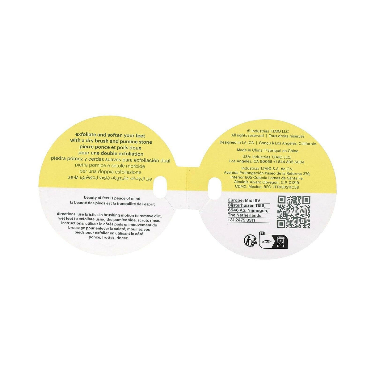AfterSpa, Foot Brush, 1 Brush - Supply Center USA