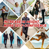 Ailaka Height Increase Insoles for Men Women, Honeycomb Shock Absorbing Cushion Insoles, Replacement Full Length Sports Shoe Height Inserts Height Elevation - Supply Center USA
