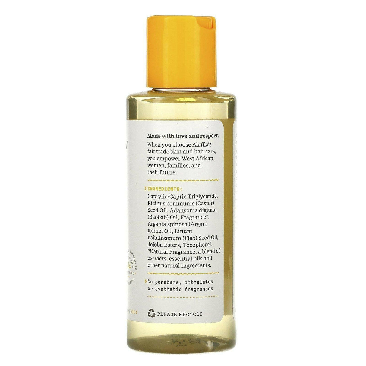 Alaffia, Baobab Baby, Nourishing Oil, Chamomile, 3.6 fl oz (106 ml) - Supply Center USA