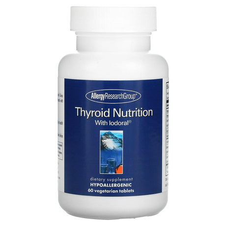 Allergy Research Group, Thyroid Nutrition with Iodoral, 60 Vegetarian Tablets - Supply Center USA