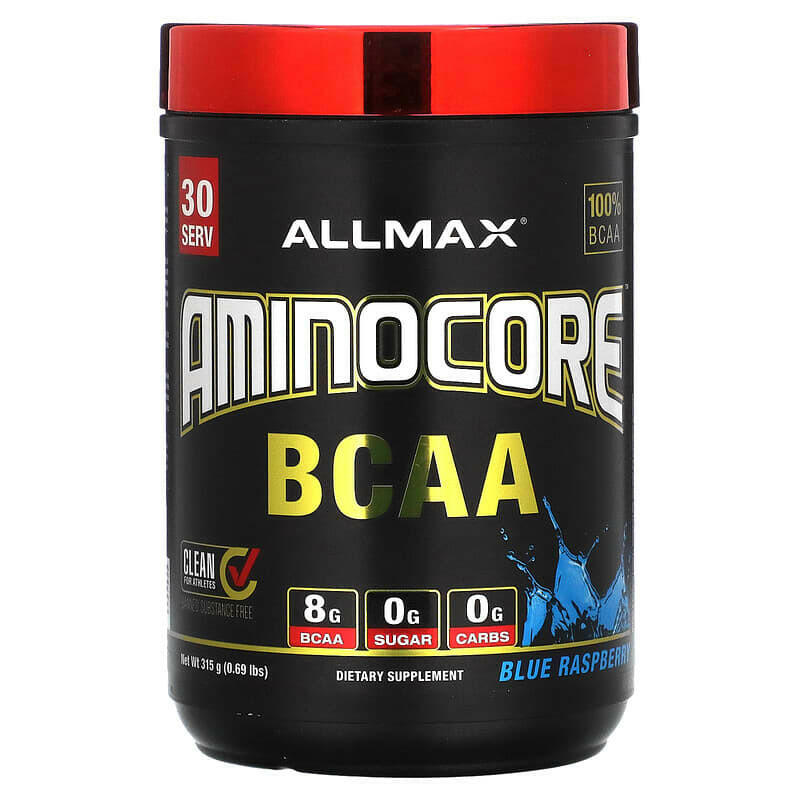 ALLMAX, AMINOCORE BCAA, Pink Lemonade, 0.69 lbs (315 g) - Supply Center USA