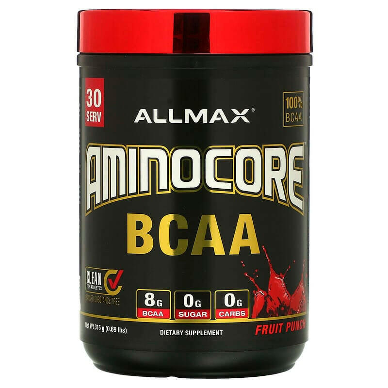 ALLMAX, AMINOCORE BCAA, Pink Lemonade, 0.69 lbs (315 g) - Supply Center USA