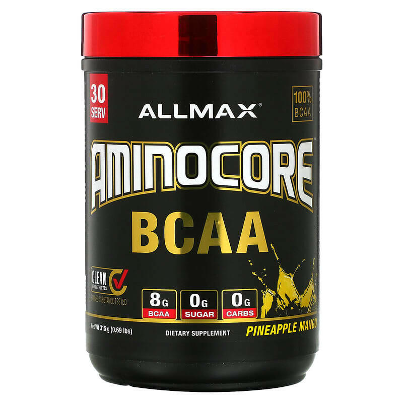 ALLMAX, AMINOCORE BCAA, Pink Lemonade, 0.69 lbs (315 g) - Supply Center USA