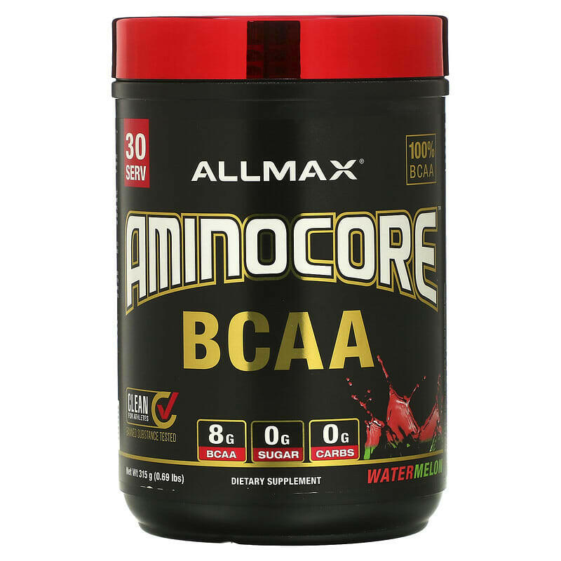 ALLMAX, AMINOCORE BCAA, Pink Lemonade, 0.69 lbs (315 g) - Supply Center USA