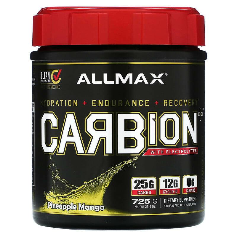 ALLMAX, CARBION+ with Electrolytes, Pineapple Mango, 25.6 oz (725 g) - Supply Center USA