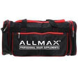 ALLMAX Nutrition, ALLMAX Premium Fitness Gym Bag, Black & Red, 1 Bag - Supply Center USA