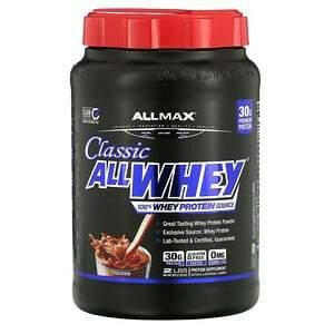 ALLMAX Nutrition, AllWhey Classic, 100% Whey Protein, Chocolate, 2 lbs (907 g) - Supply Center USA
