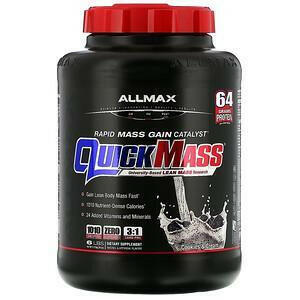 ALLMAX Nutrition, Quick Mass Rapid Mass Gain Catalyst, Cookies & Cream, 6 lbs (2.72 kg) - Supply Center USA