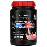 ALLMAX, QuickMass, Rapid Mass Gain Catalyst, Strawberry-Banana, 3.5 lbs (1.59 kg) - Supply Center USA